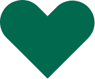 coração verde